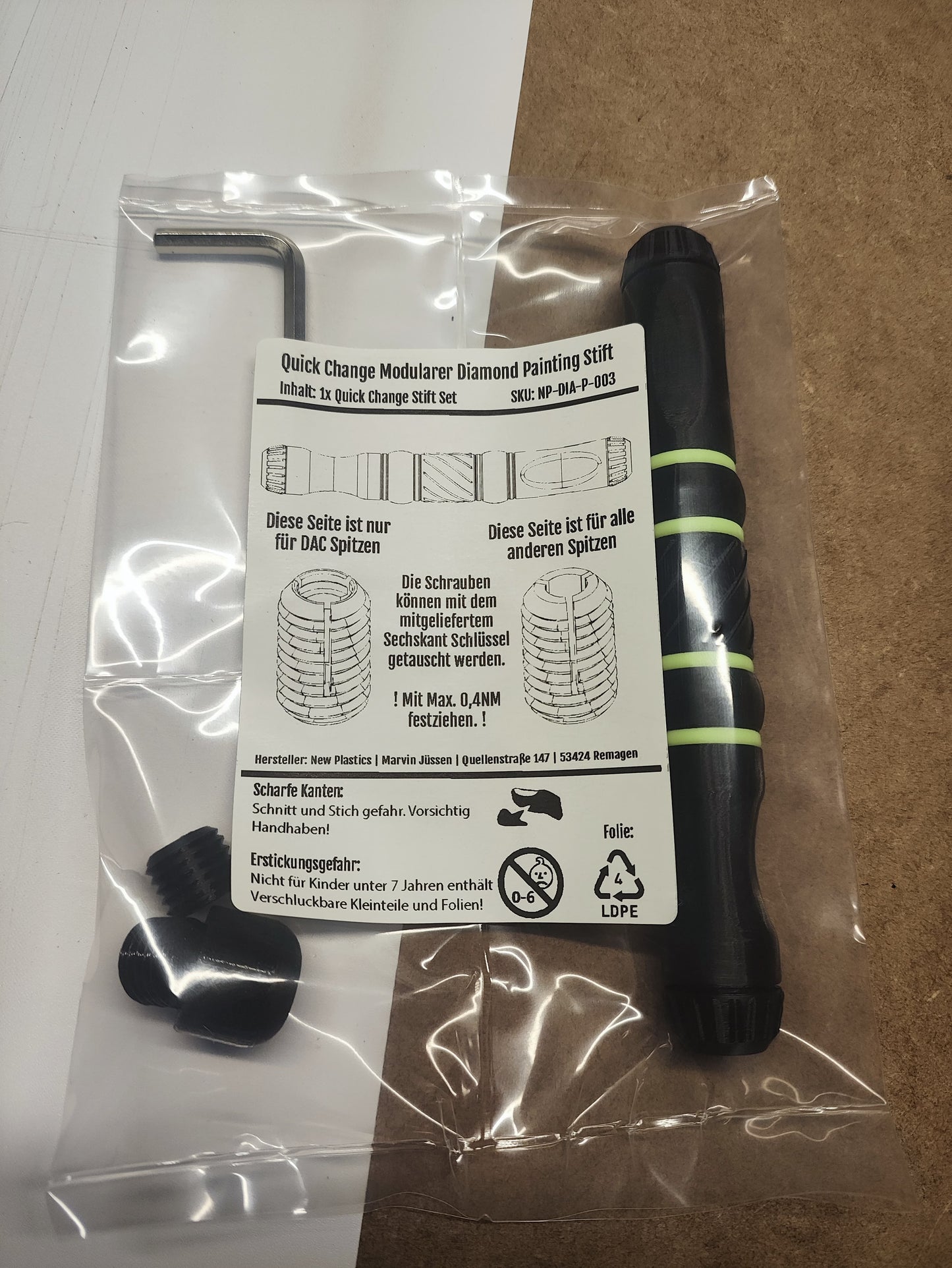 Quick Change Modularer Diamond Painting Stift