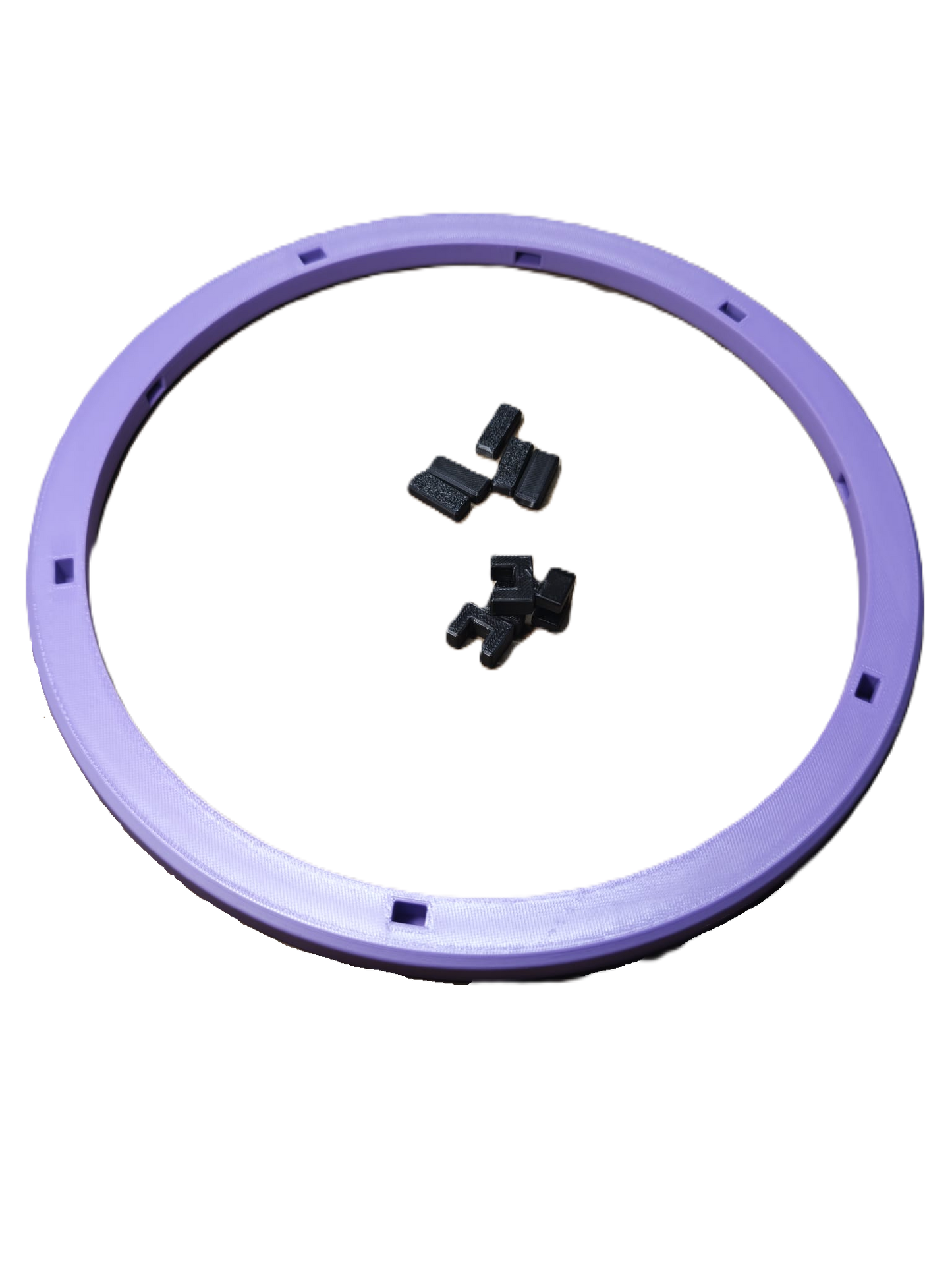 Steinchen Tanne - Rund Adapterring für Drehteller