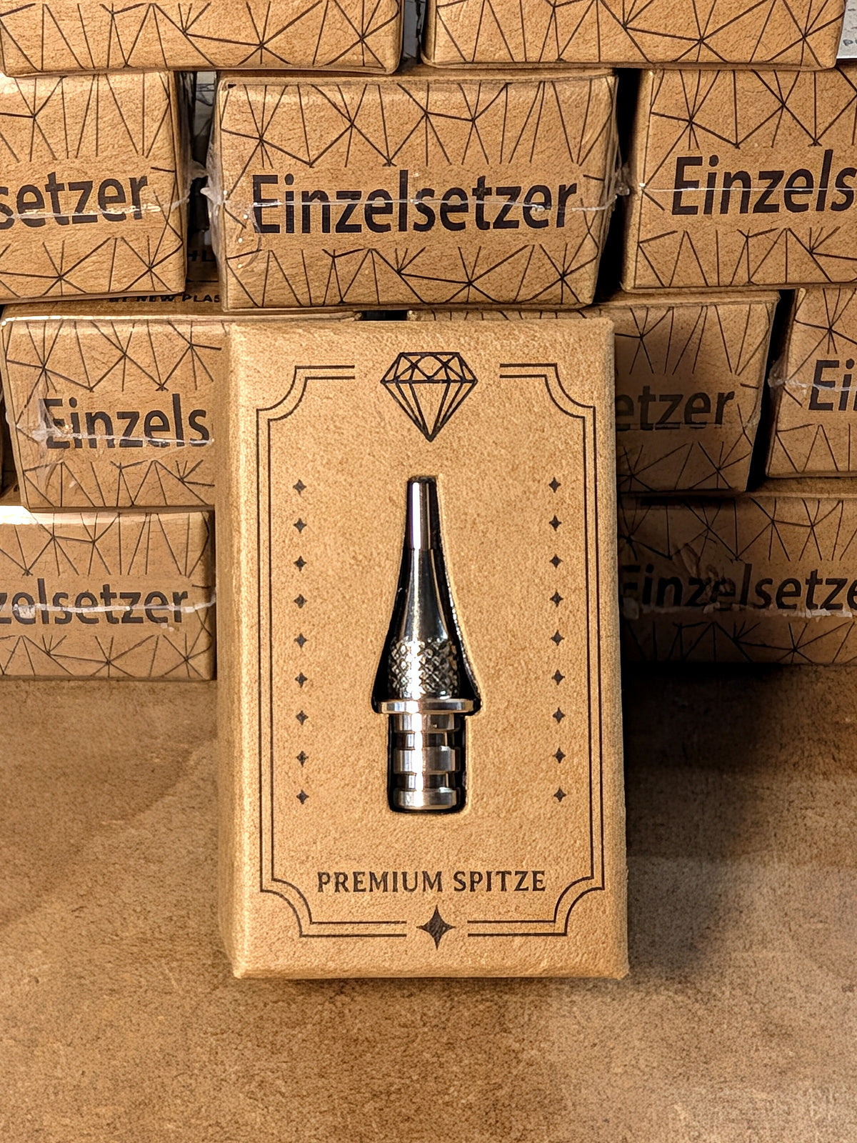 Diamond Painting Einzelsetzer Spitze aus Edelstahl in der Verpackung – New Plastics