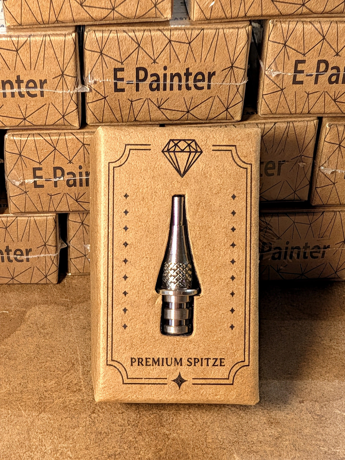 Diamond Painting E-Painter Spitze aus Edelstahl in der Verpackung – New Plastics