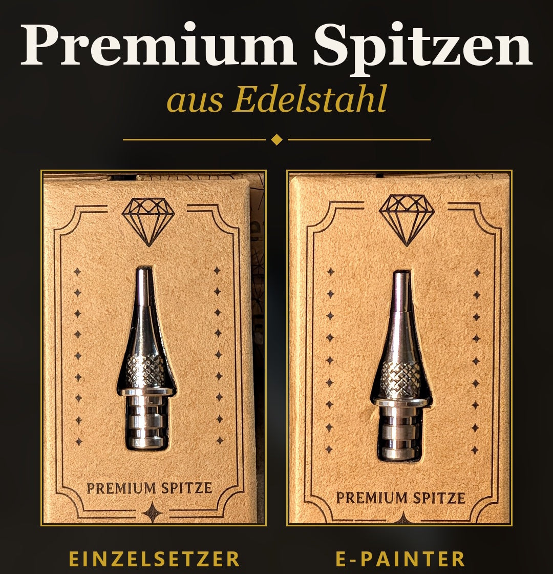 Diamond Painting Premium Spitze aus Edelstahl – Einzelsetzer & E-Painter