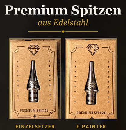 Diamond Painting Premium Spitze aus Edelstahl – Einzelsetzer & E-Painter