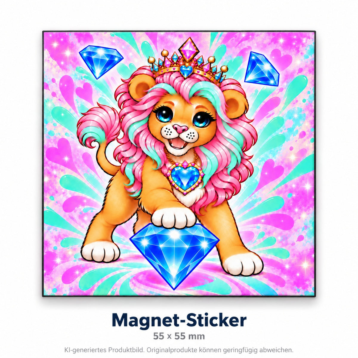 Vorbestellung: Diamond Painting Set Aslan – Snowis Beschützer