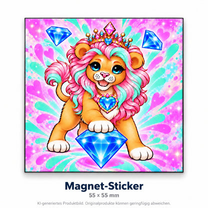 Vorbestellung: Diamond Painting Set Aslan – Snowis Beschützer