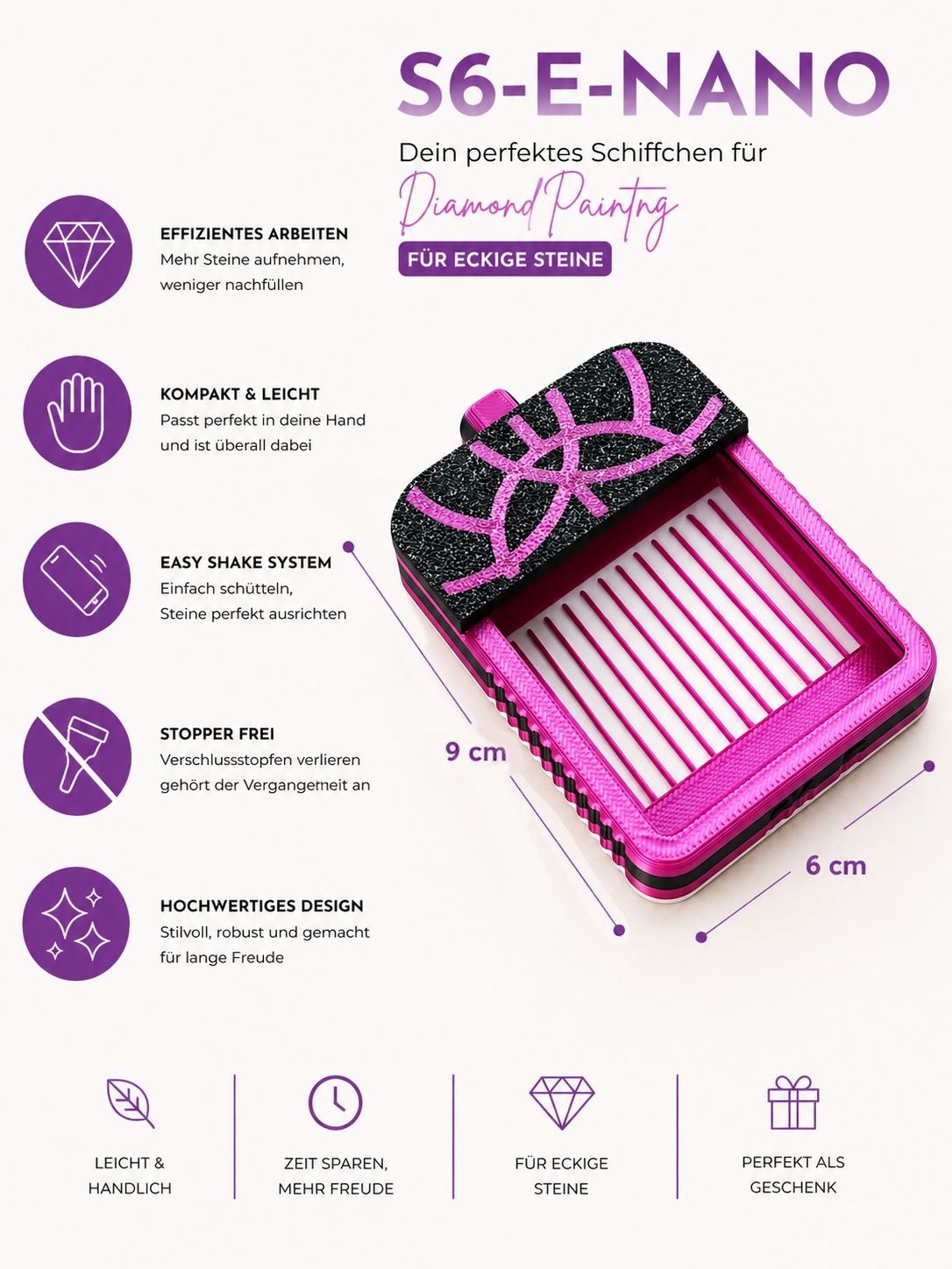 Diamond Painting Schiffchen S6-E-NANO