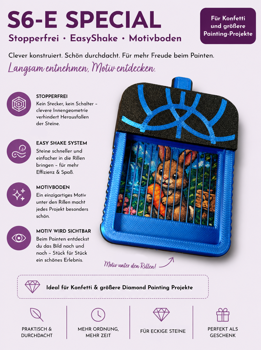 Diamond Painting Schiffchen S6-E-NANO Special