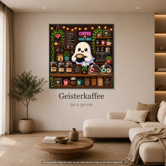 Geisterkaffee ca.30x30cm | New Plastics