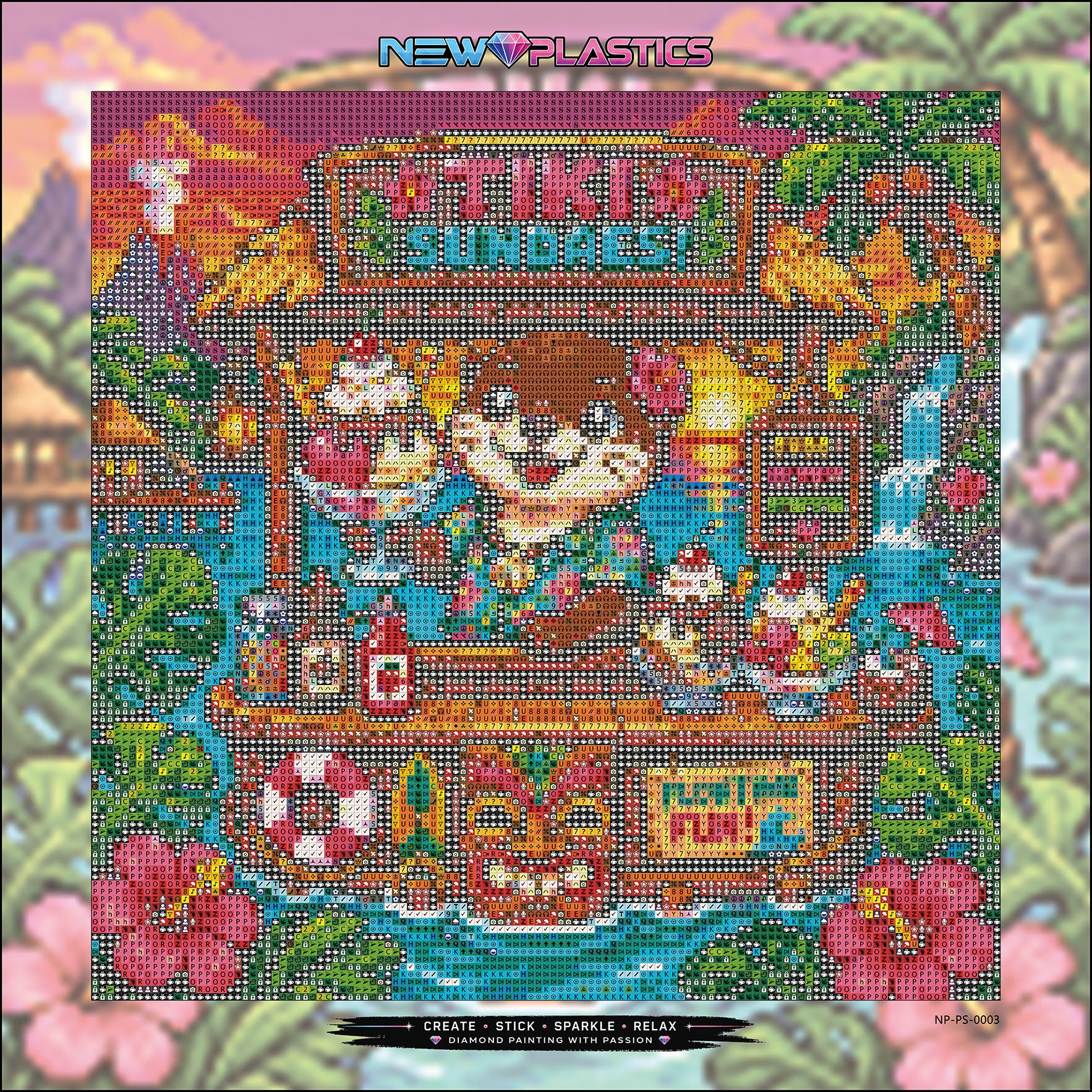 Tiki Bar ca.30x30cm | New Plastics