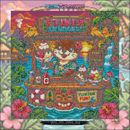 Tiki Bar ca.30x30cm | New Plastics