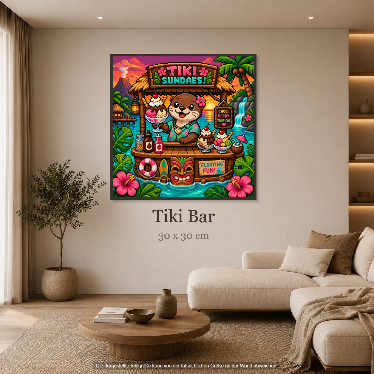 Tiki Bar ca.30x30cm | New Plastics