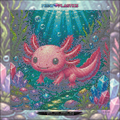Axolotl ca.30x30cm | New Plastics