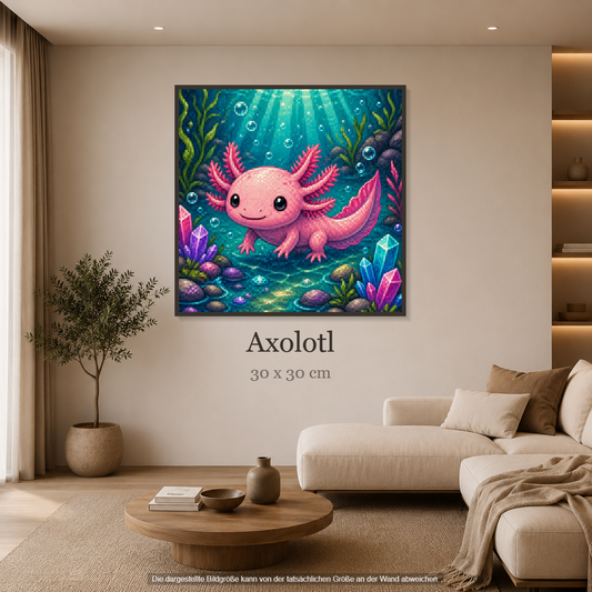 Axolotl ca.30x30cm | New Plastics