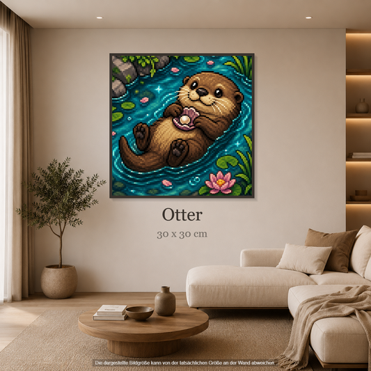 Otter ca.30x30cm | New Plastics