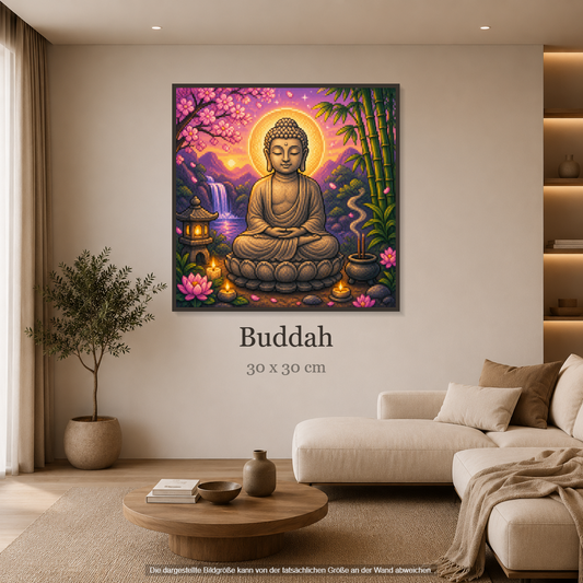 Buddah ca.30x30cm | New Plastics
