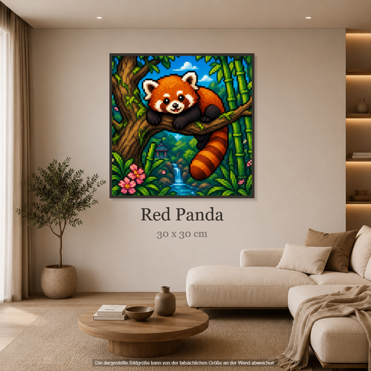Red Panda ca.30x30cm | New Plastics