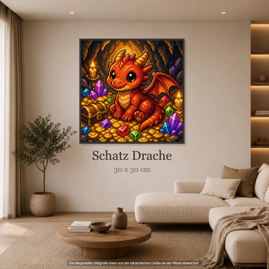 Schatz Drache ca.30x30cm | New Plastics