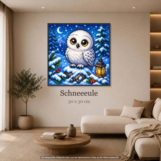 Schneeeule ca.30x30cm | New Plastics