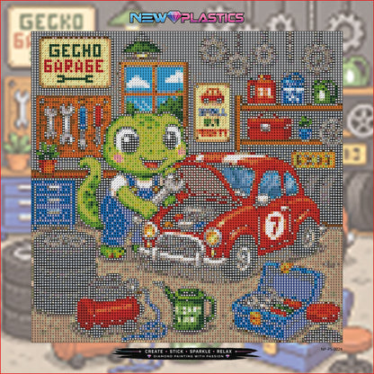 Gecko's Garage ca.30x30cm | New Plastics
