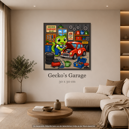 Gecko's Garage ca.30x30cm | New Plastics