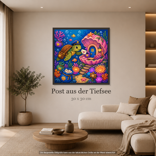 Post aus der Tiefsee ca.30x30cm | New Plastics