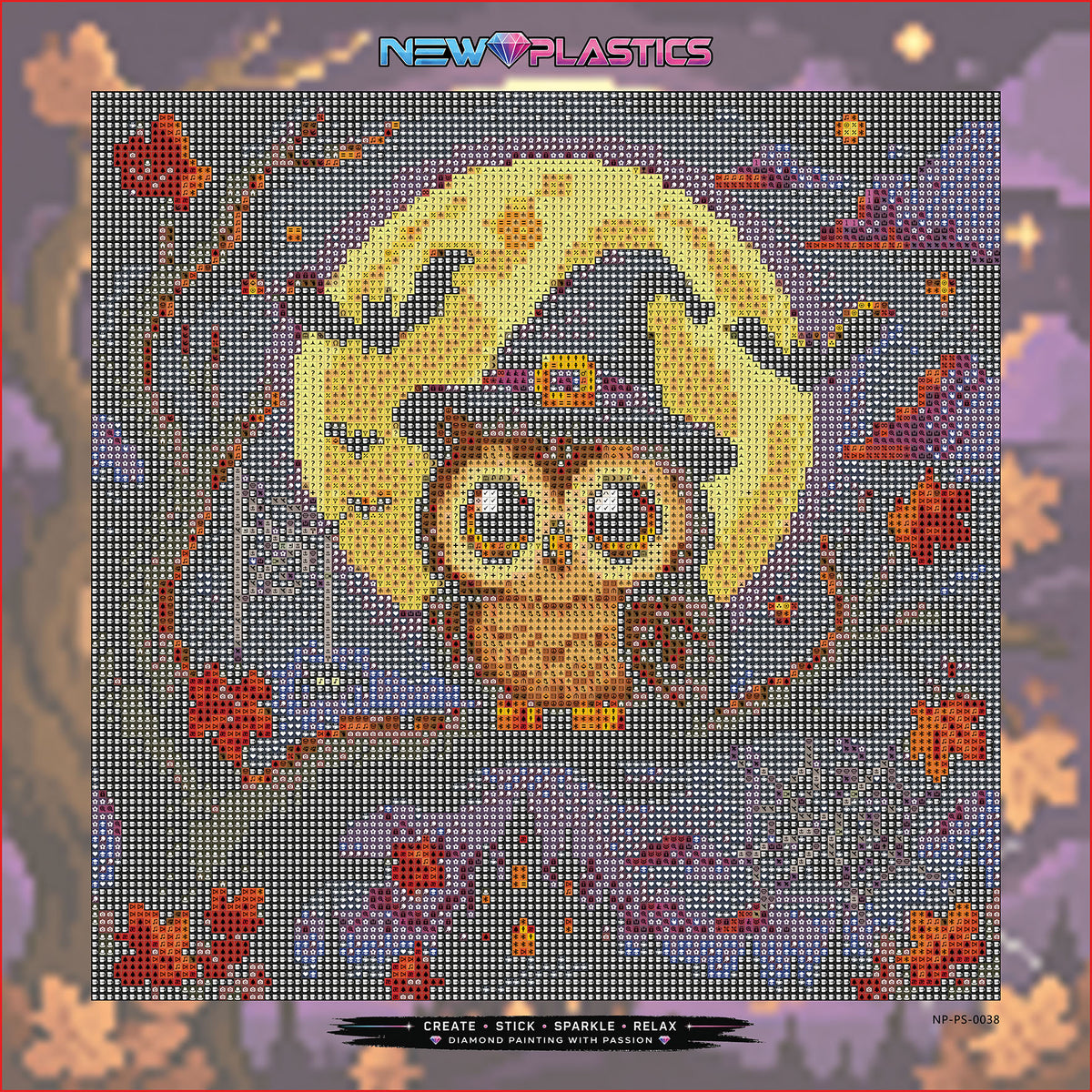 Eule ca.30x30cm | New Plastics