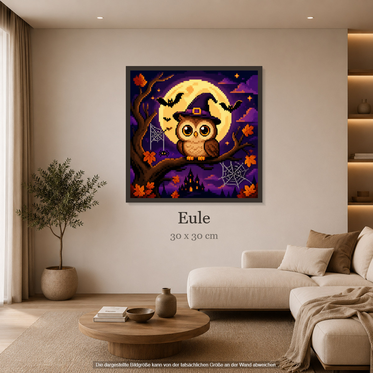 Eule ca.30x30cm | New Plastics