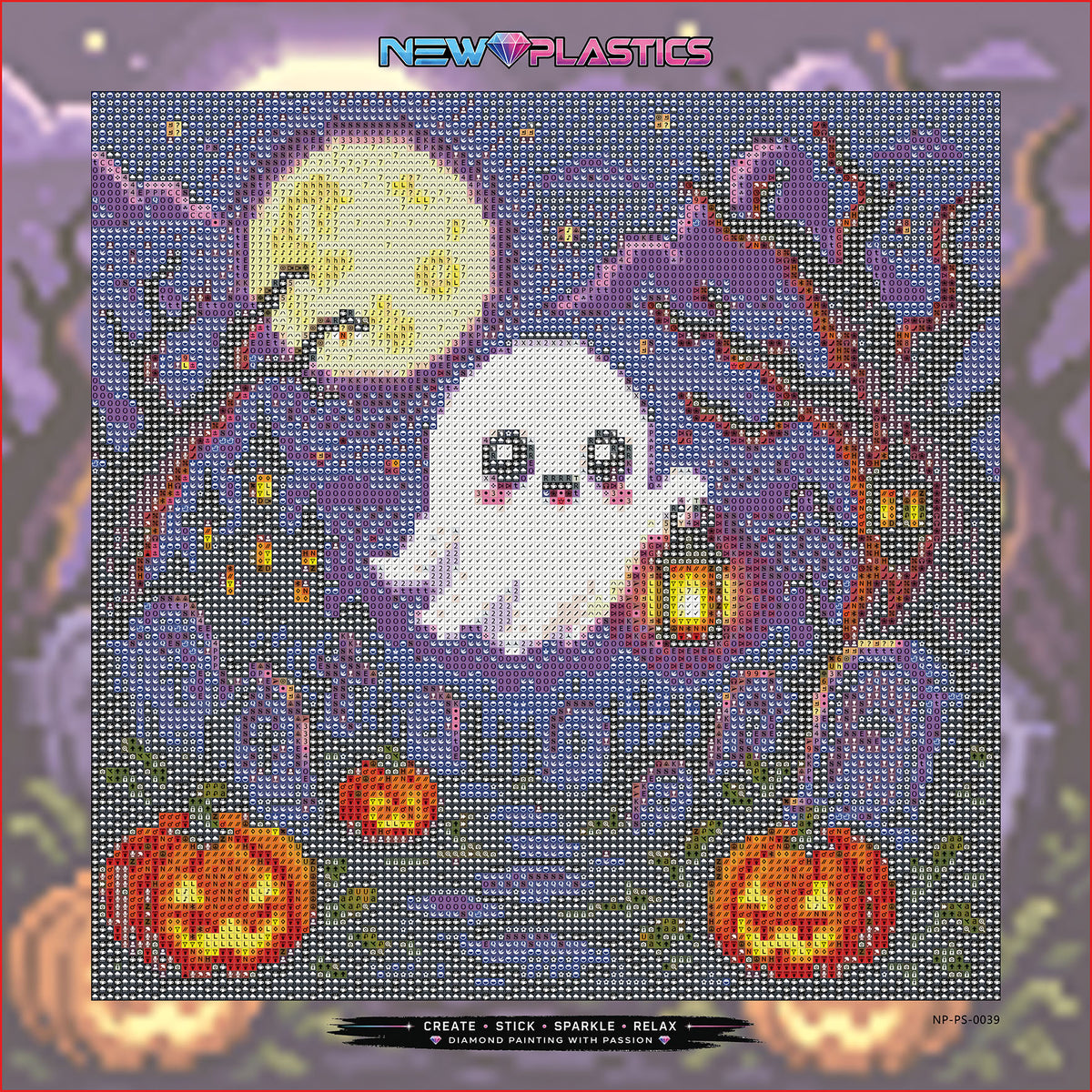 Geist ca.30x30cm | New Plastics