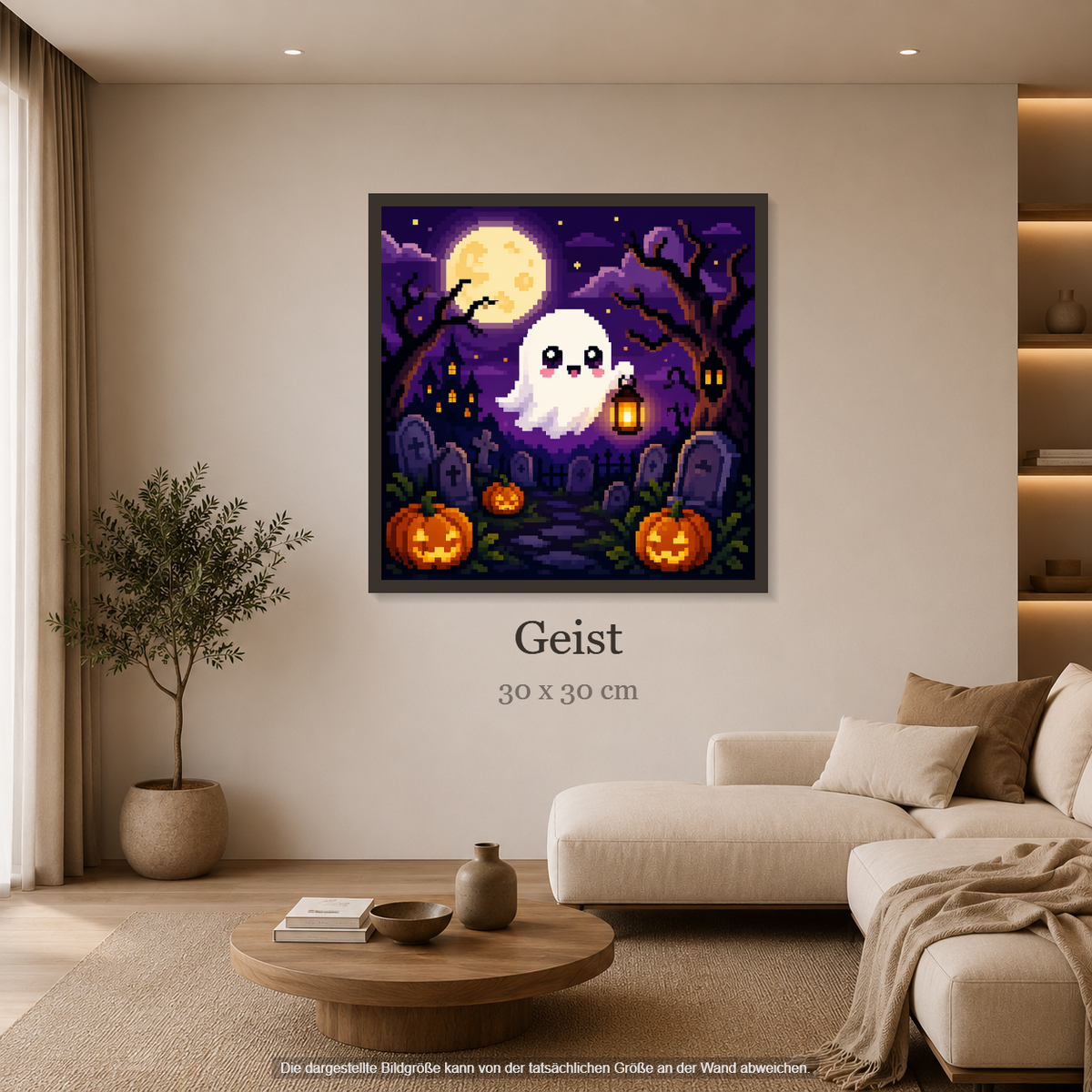 Geist ca.30x30cm | New Plastics