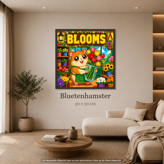 Blütenhamster ca.30x30cm | New Plastics