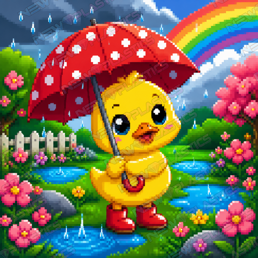 Regenschirm Entchen ca.30x30cm | New Plastics