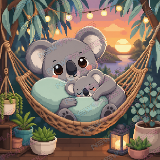 Koala Kuschelstunde ca.30x30cm | New Plastics