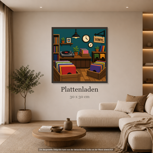 Plattenladen ca.30x30cm | New Plastics
