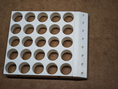 Steinchen-Garage Spitzen und Bommel Halter