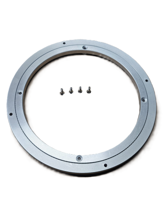 Steinchen Tanne - Aluminium Drehteller mit Schrauben